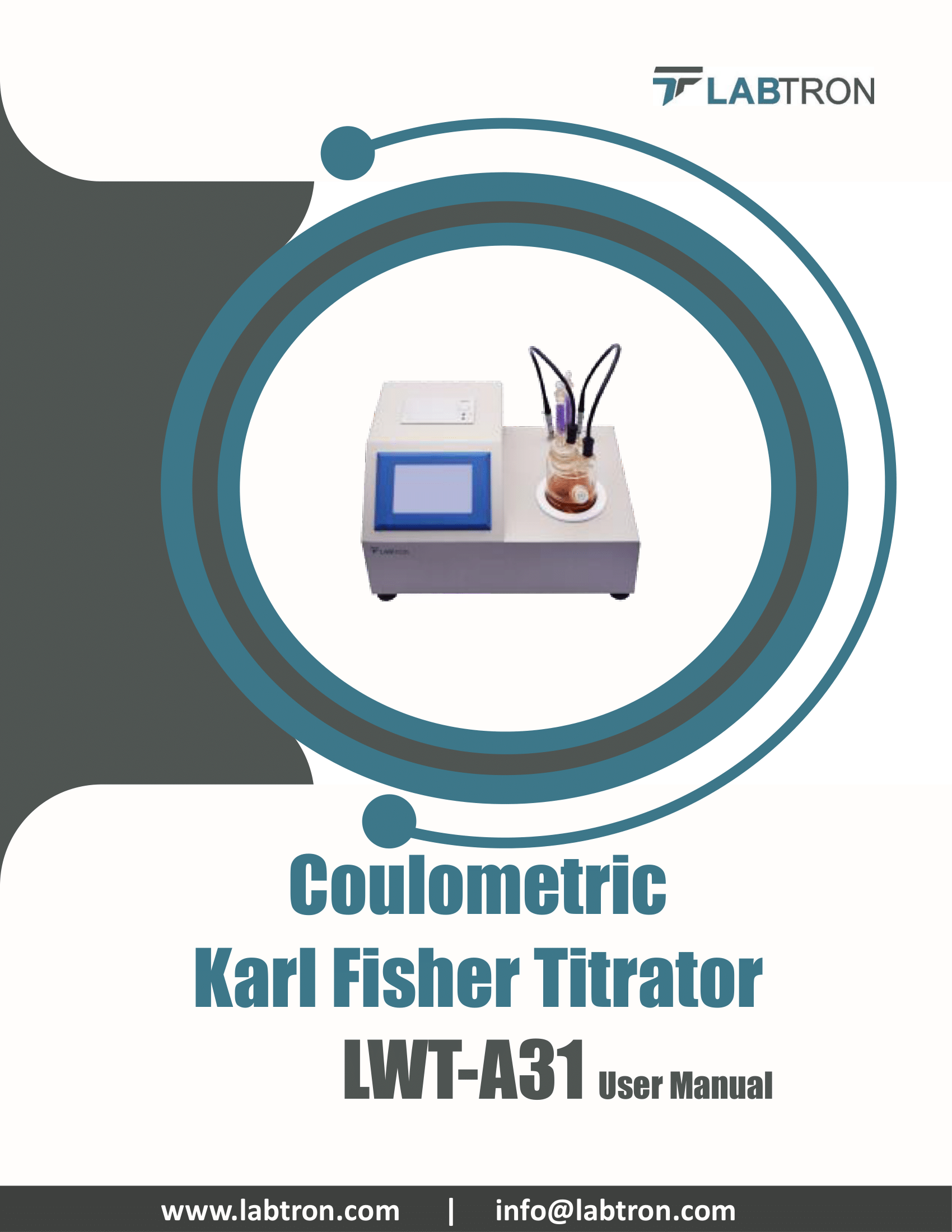 Coulometric Karl Fischer Titrator LWT-A31 Manual